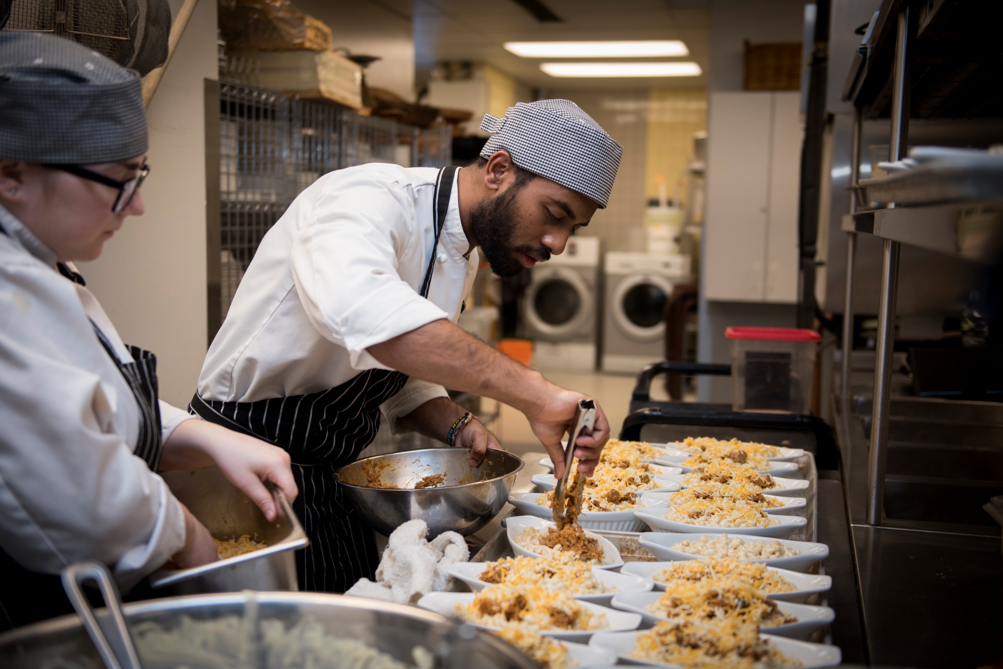 Culinary art student